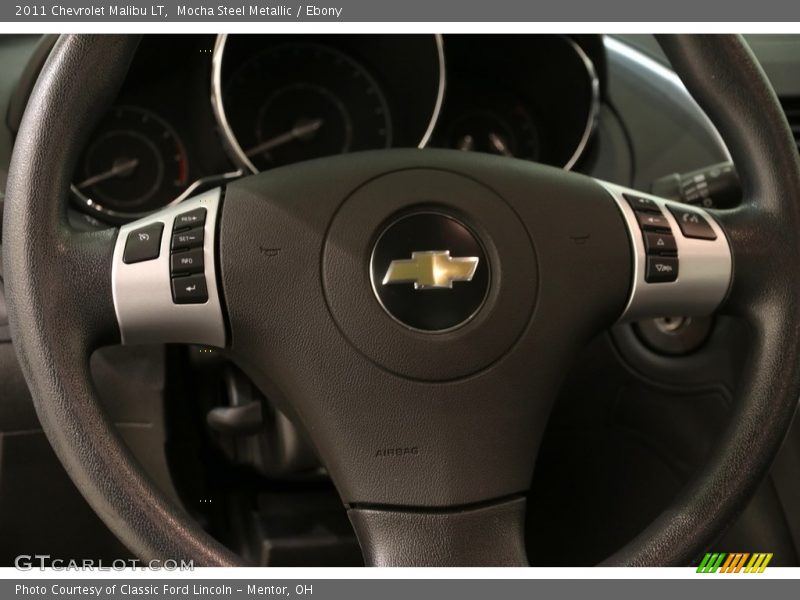Mocha Steel Metallic / Ebony 2011 Chevrolet Malibu LT