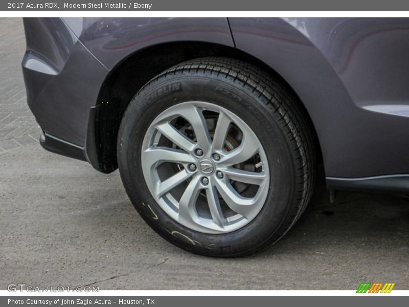 Modern Steel Metallic / Ebony 2017 Acura RDX