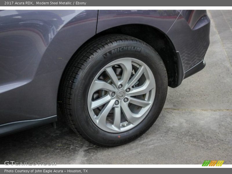 Modern Steel Metallic / Ebony 2017 Acura RDX