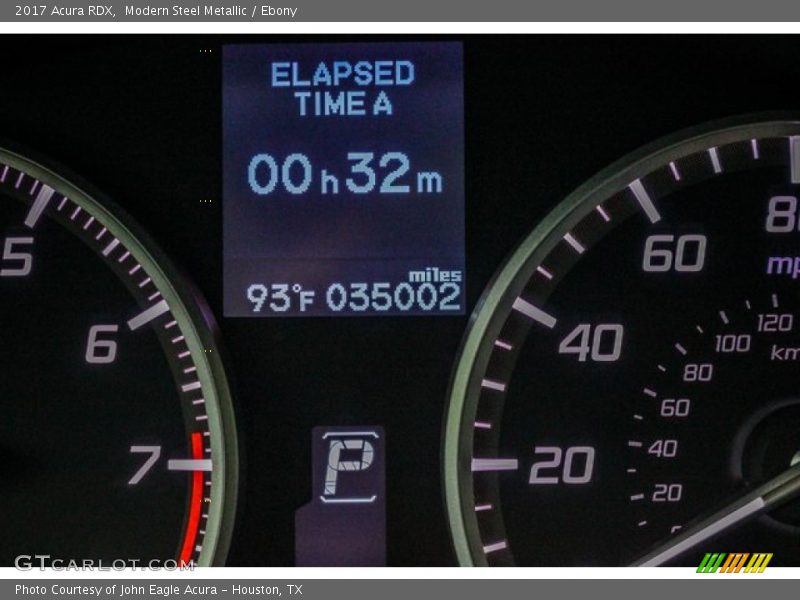 Modern Steel Metallic / Ebony 2017 Acura RDX