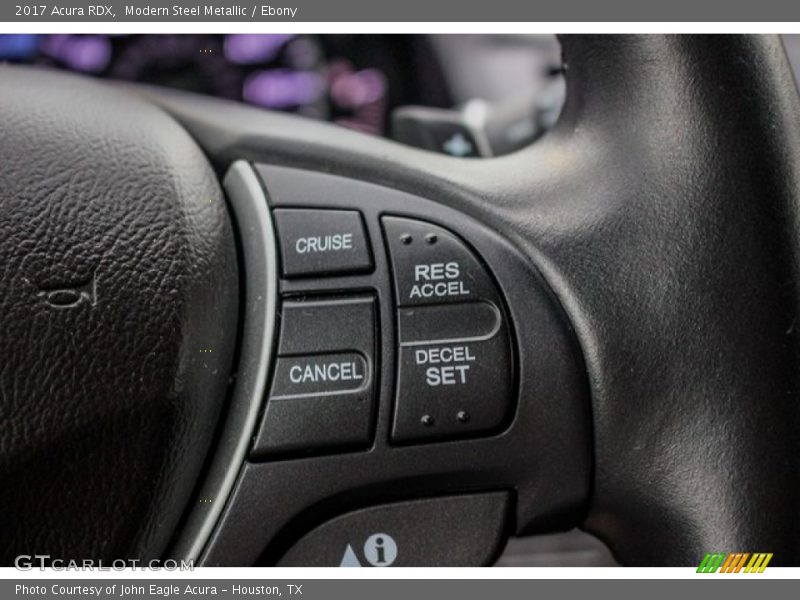Modern Steel Metallic / Ebony 2017 Acura RDX