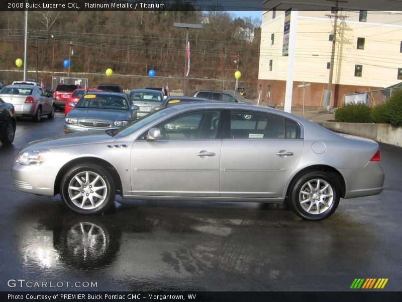 Platinum Metallic / Titanium 2008 Buick Lucerne CXL