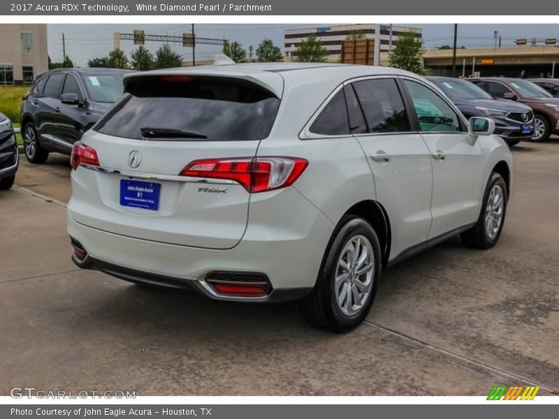 White Diamond Pearl / Parchment 2017 Acura RDX Technology