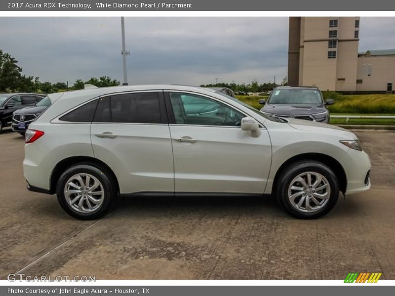 White Diamond Pearl / Parchment 2017 Acura RDX Technology