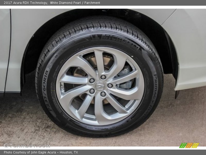 White Diamond Pearl / Parchment 2017 Acura RDX Technology
