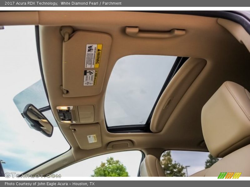 White Diamond Pearl / Parchment 2017 Acura RDX Technology