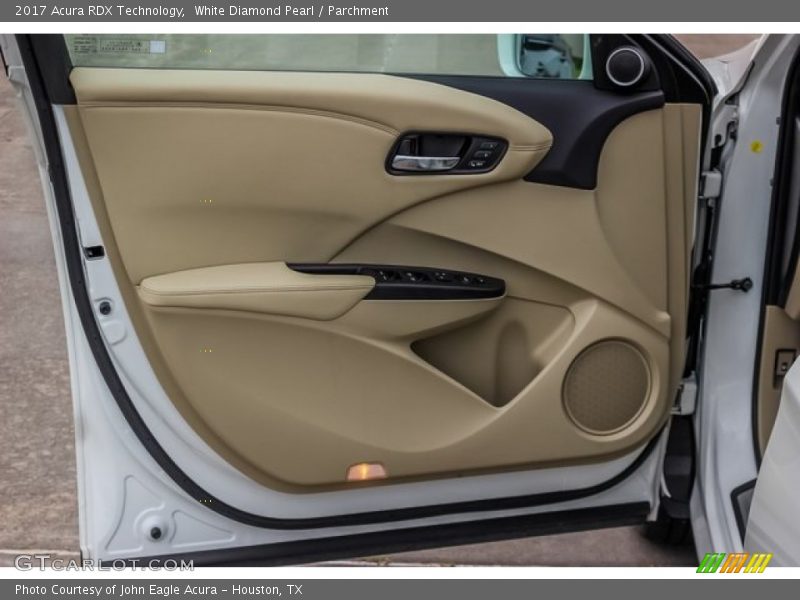 White Diamond Pearl / Parchment 2017 Acura RDX Technology