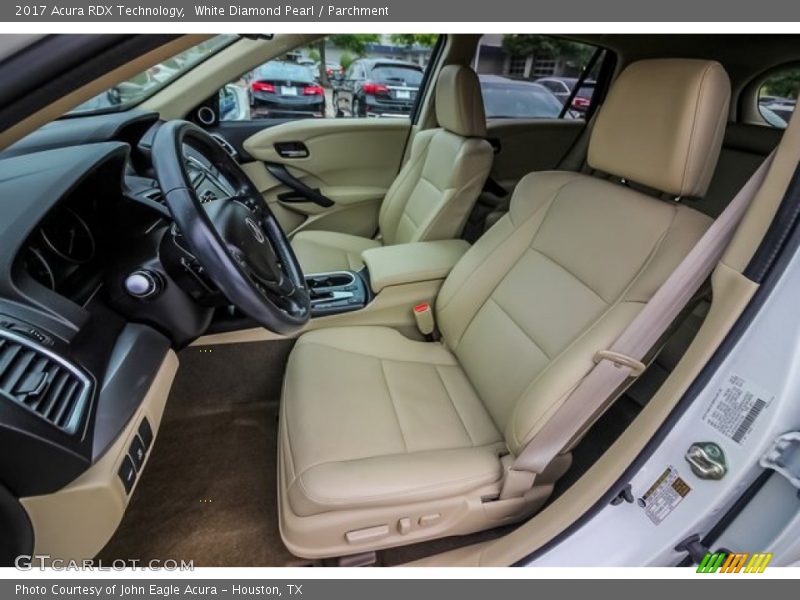White Diamond Pearl / Parchment 2017 Acura RDX Technology