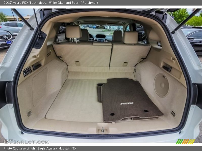 White Diamond Pearl / Parchment 2017 Acura RDX Technology