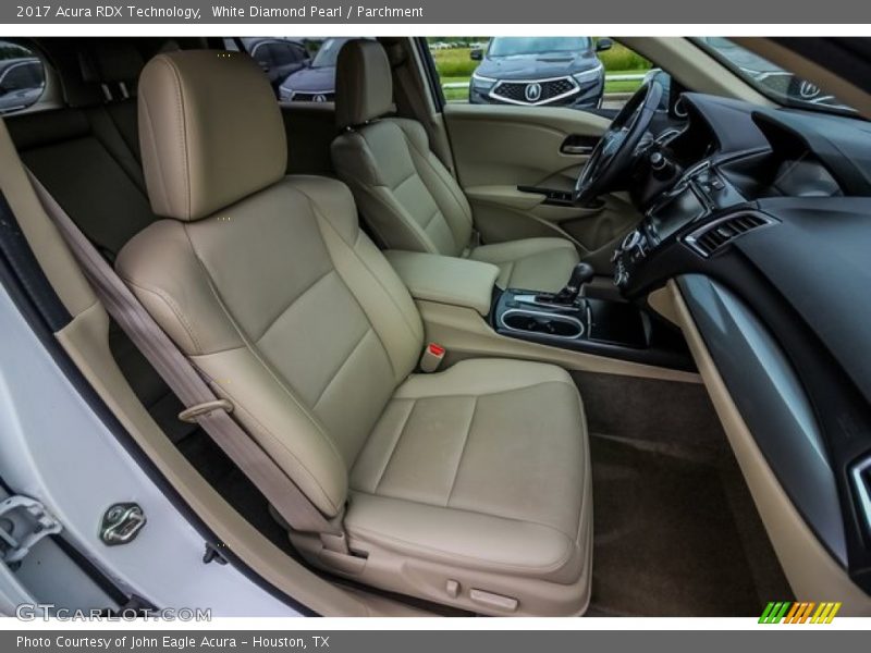 White Diamond Pearl / Parchment 2017 Acura RDX Technology