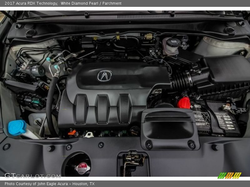 White Diamond Pearl / Parchment 2017 Acura RDX Technology