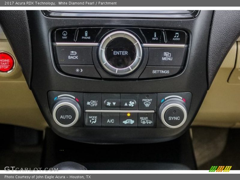 White Diamond Pearl / Parchment 2017 Acura RDX Technology