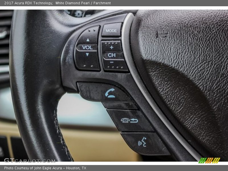 White Diamond Pearl / Parchment 2017 Acura RDX Technology