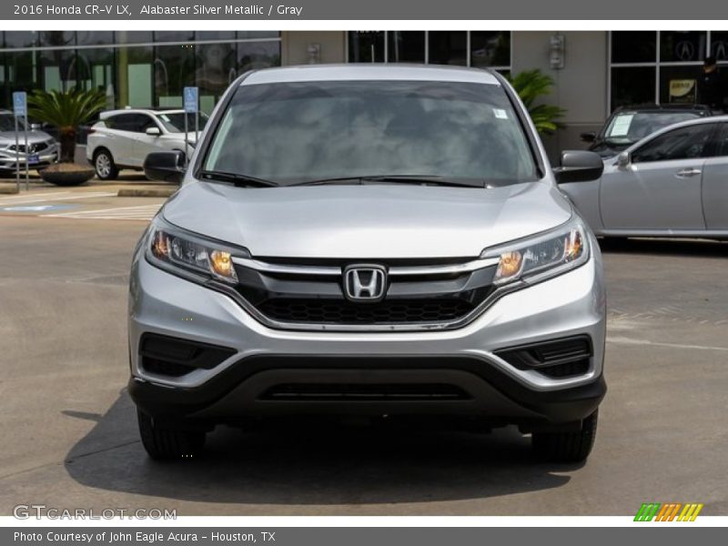 Alabaster Silver Metallic / Gray 2016 Honda CR-V LX
