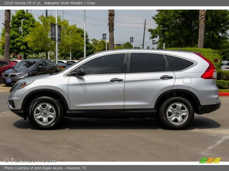 Alabaster Silver Metallic / Gray 2016 Honda CR-V LX