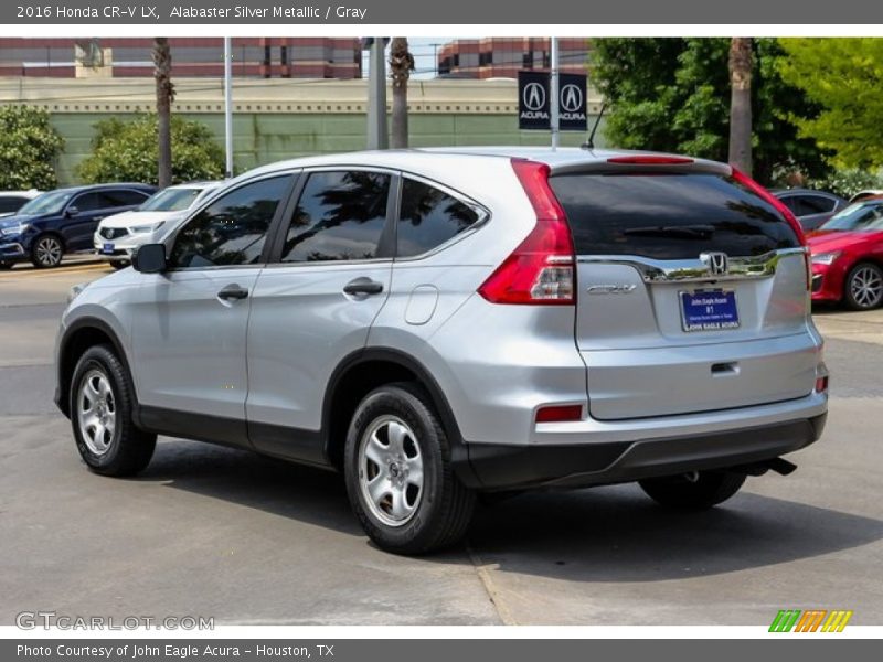 Alabaster Silver Metallic / Gray 2016 Honda CR-V LX