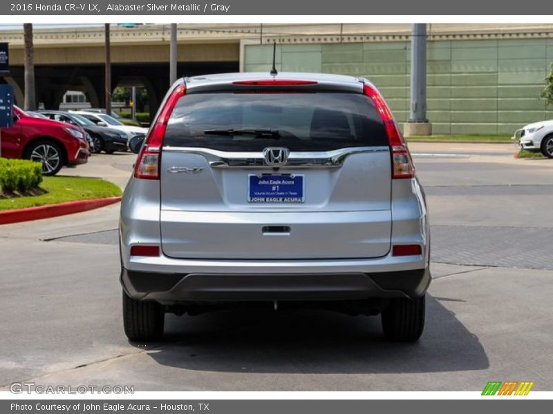 Alabaster Silver Metallic / Gray 2016 Honda CR-V LX