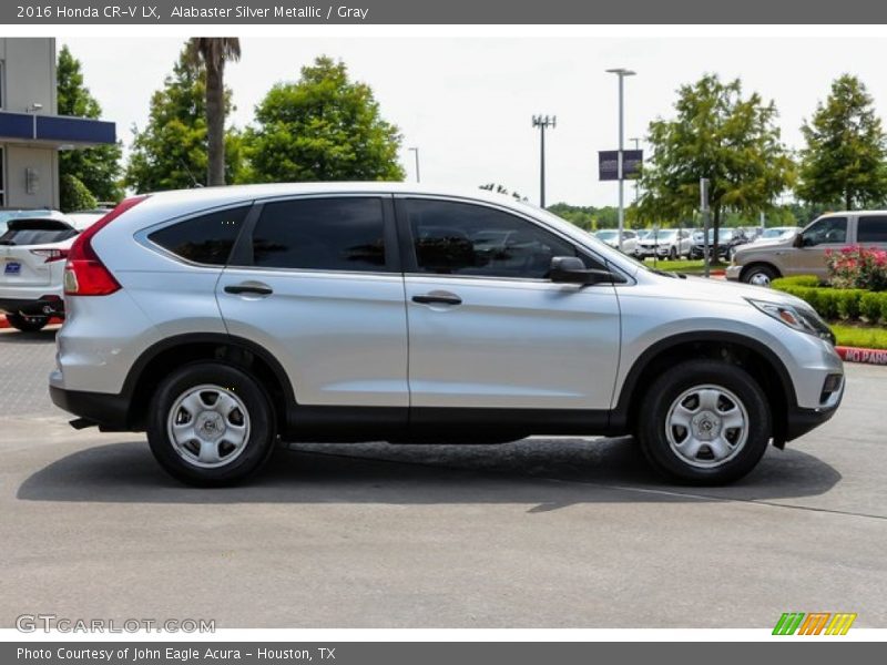 Alabaster Silver Metallic / Gray 2016 Honda CR-V LX