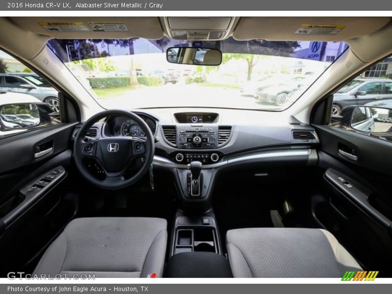 Alabaster Silver Metallic / Gray 2016 Honda CR-V LX