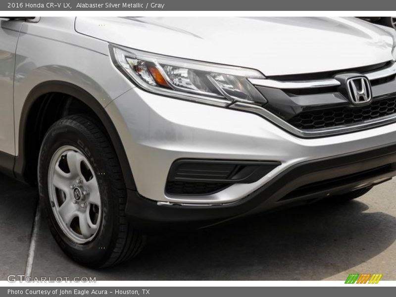Alabaster Silver Metallic / Gray 2016 Honda CR-V LX