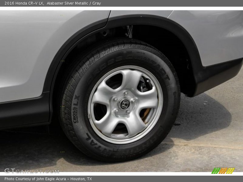 Alabaster Silver Metallic / Gray 2016 Honda CR-V LX