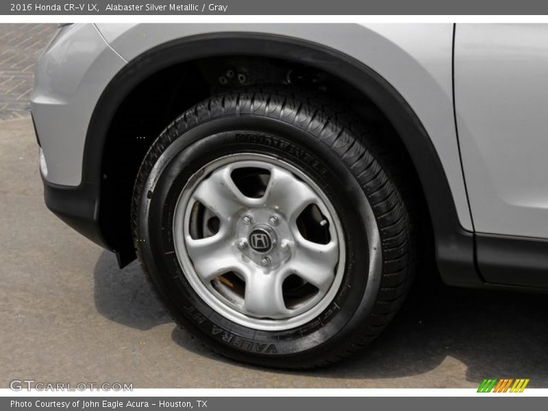 Alabaster Silver Metallic / Gray 2016 Honda CR-V LX