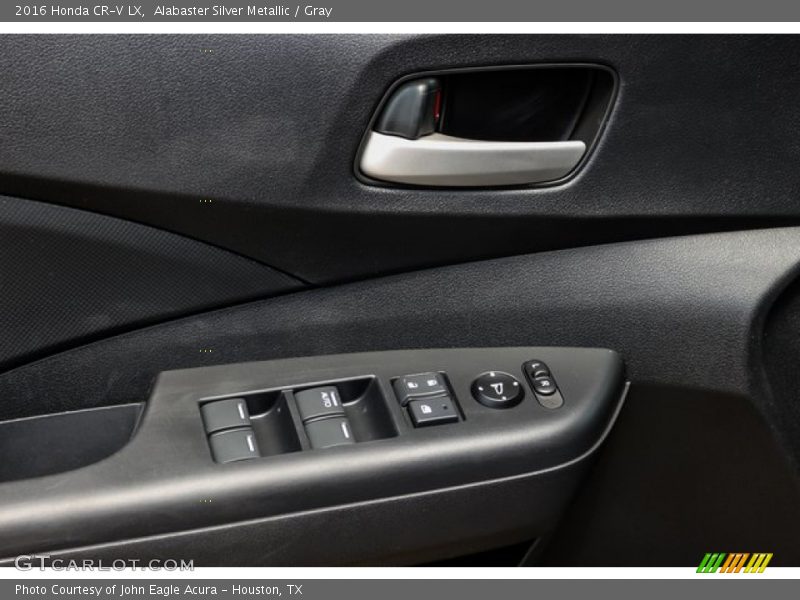 Alabaster Silver Metallic / Gray 2016 Honda CR-V LX