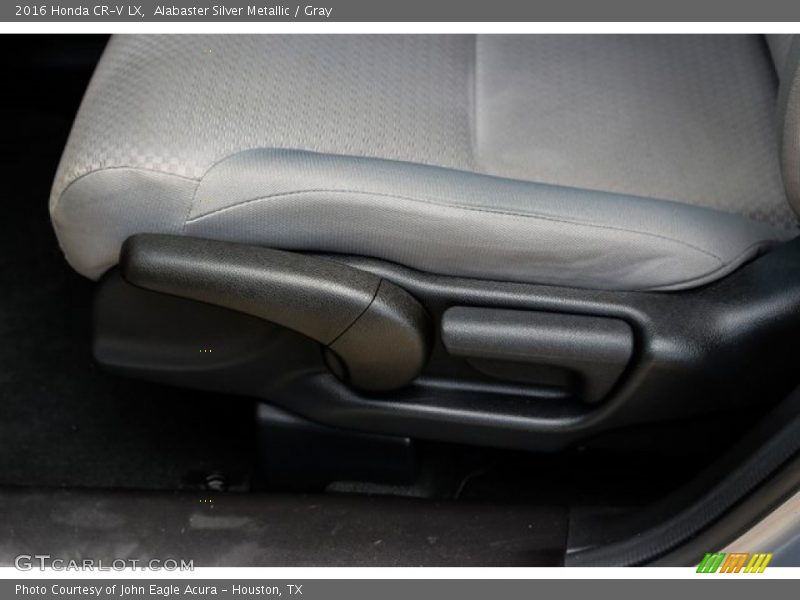 Alabaster Silver Metallic / Gray 2016 Honda CR-V LX