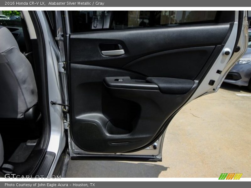 Alabaster Silver Metallic / Gray 2016 Honda CR-V LX