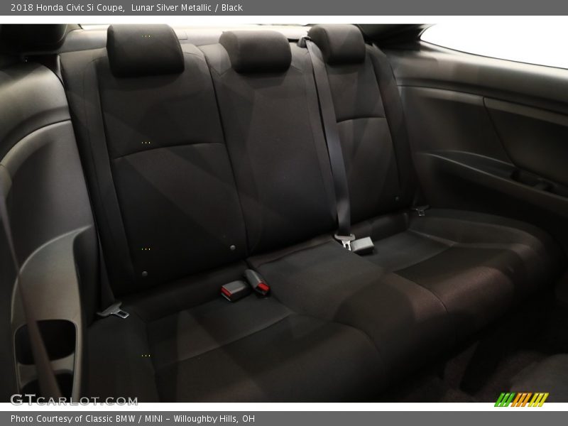 Lunar Silver Metallic / Black 2018 Honda Civic Si Coupe