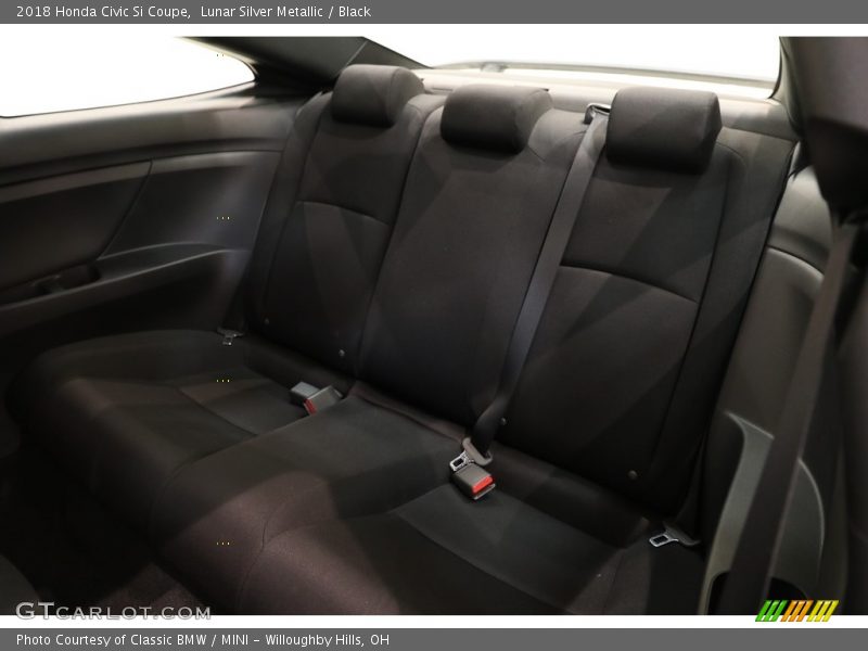 Lunar Silver Metallic / Black 2018 Honda Civic Si Coupe