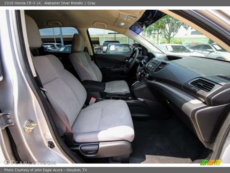 Alabaster Silver Metallic / Gray 2016 Honda CR-V LX