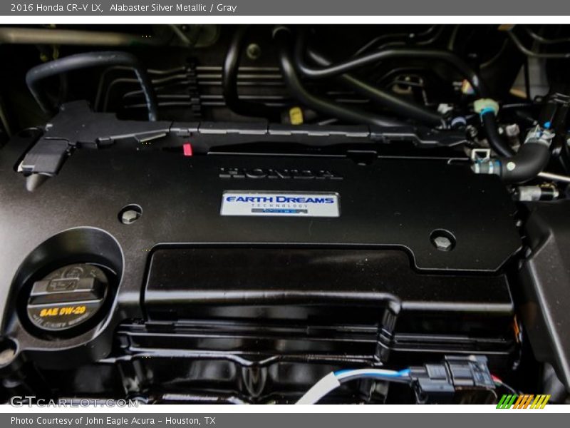 Alabaster Silver Metallic / Gray 2016 Honda CR-V LX