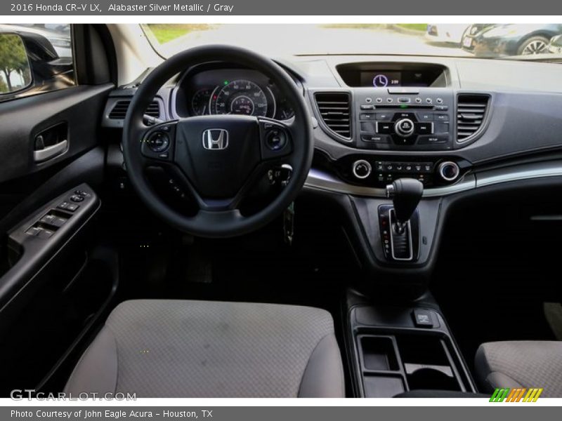 Alabaster Silver Metallic / Gray 2016 Honda CR-V LX