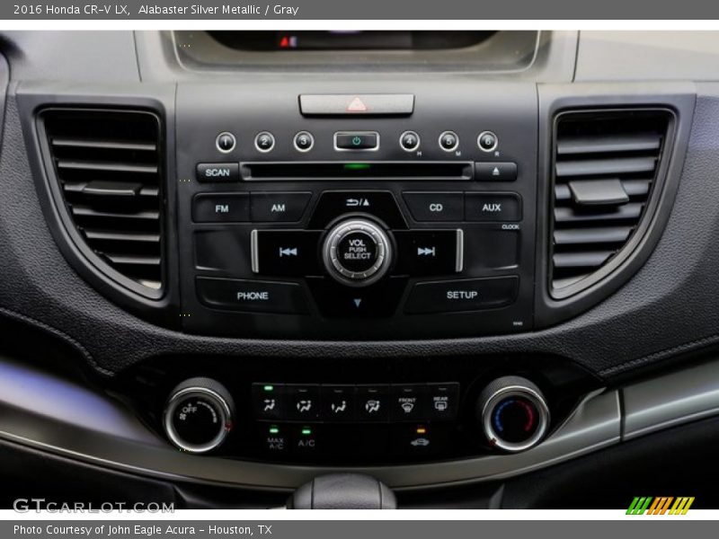 Alabaster Silver Metallic / Gray 2016 Honda CR-V LX
