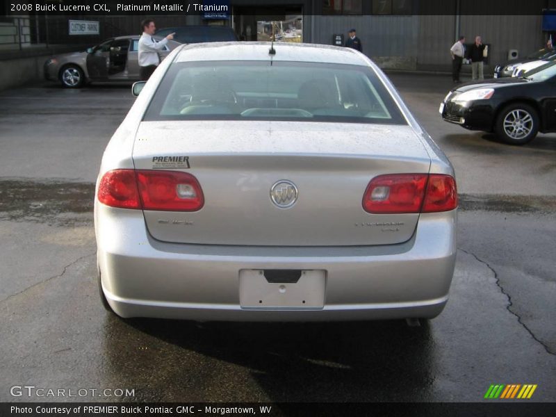 Platinum Metallic / Titanium 2008 Buick Lucerne CXL