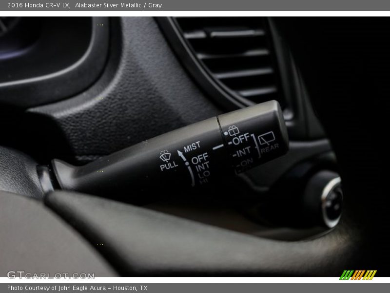 Alabaster Silver Metallic / Gray 2016 Honda CR-V LX