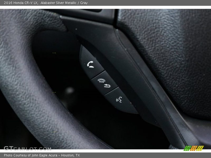 Alabaster Silver Metallic / Gray 2016 Honda CR-V LX
