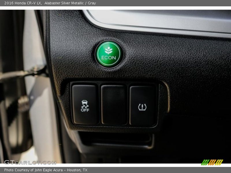 Alabaster Silver Metallic / Gray 2016 Honda CR-V LX