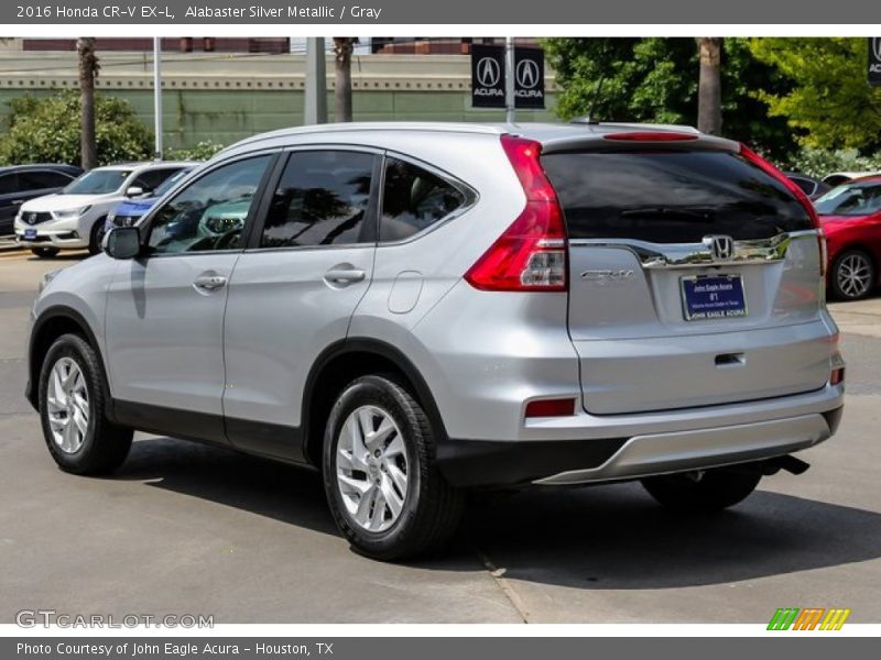 Alabaster Silver Metallic / Gray 2016 Honda CR-V EX-L