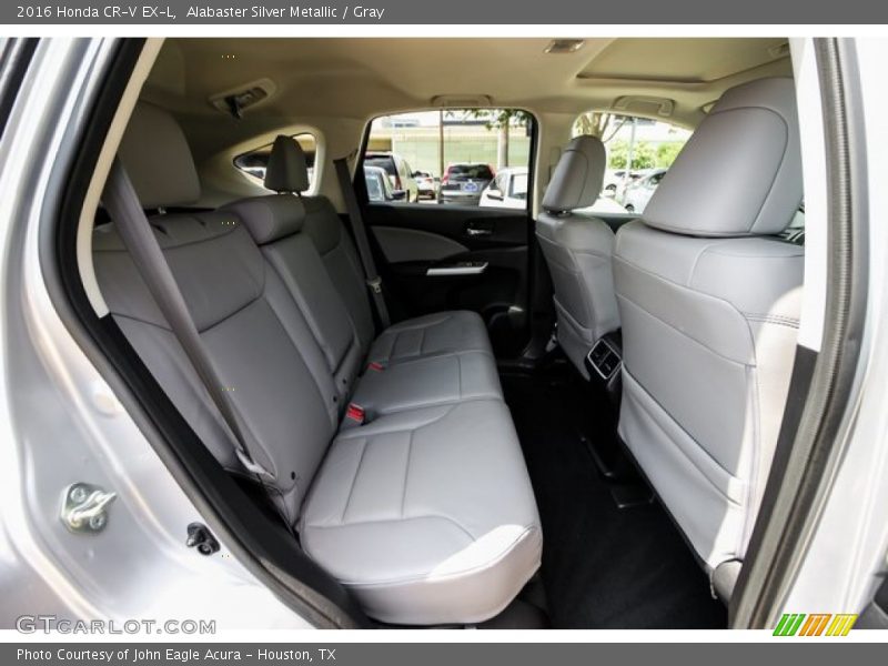 Alabaster Silver Metallic / Gray 2016 Honda CR-V EX-L