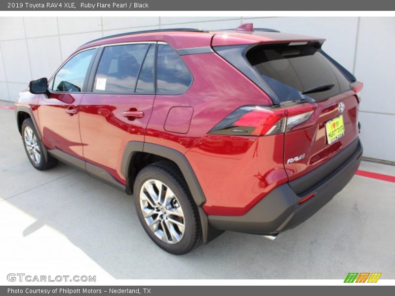 Ruby Flare Pearl / Black 2019 Toyota RAV4 XLE