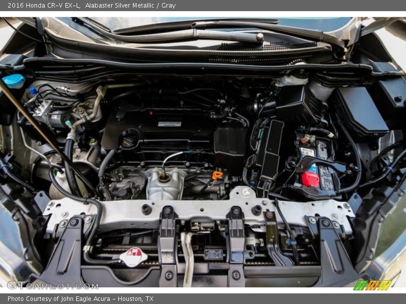 Alabaster Silver Metallic / Gray 2016 Honda CR-V EX-L