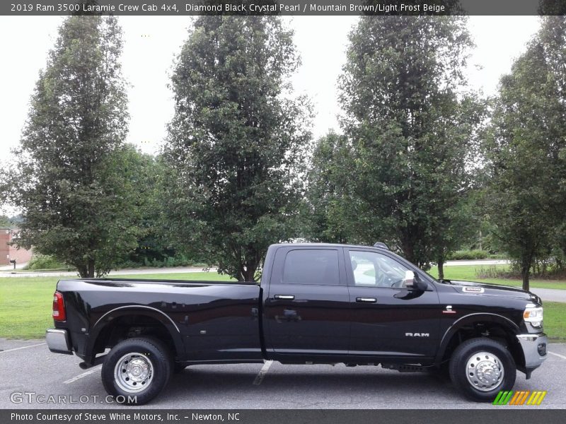  2019 3500 Laramie Crew Cab 4x4 Diamond Black Crystal Pearl