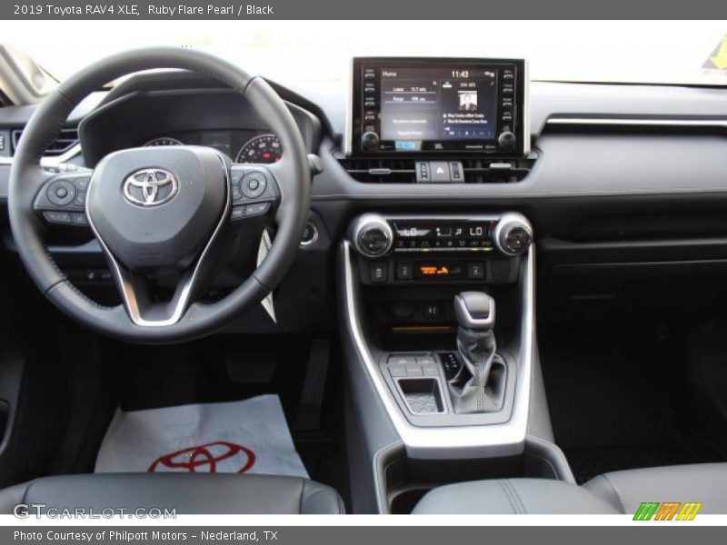 Ruby Flare Pearl / Black 2019 Toyota RAV4 XLE