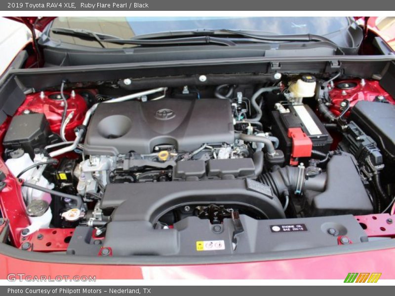 Ruby Flare Pearl / Black 2019 Toyota RAV4 XLE