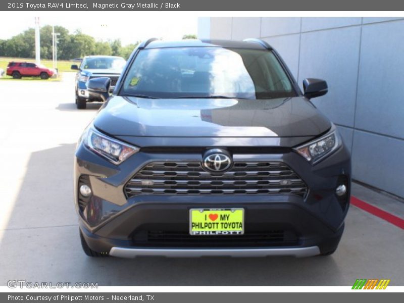 Magnetic Gray Metallic / Black 2019 Toyota RAV4 Limited