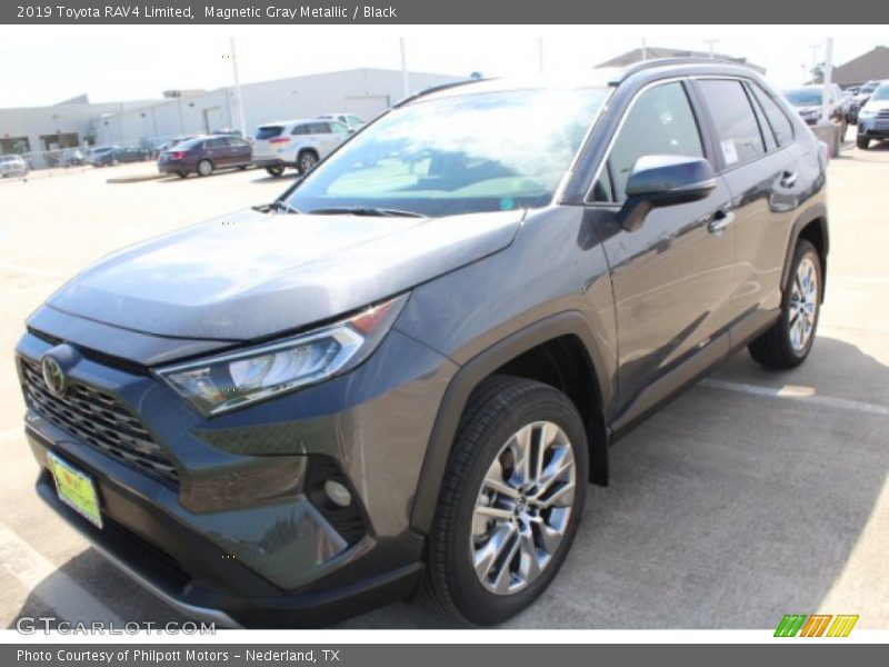 Magnetic Gray Metallic / Black 2019 Toyota RAV4 Limited