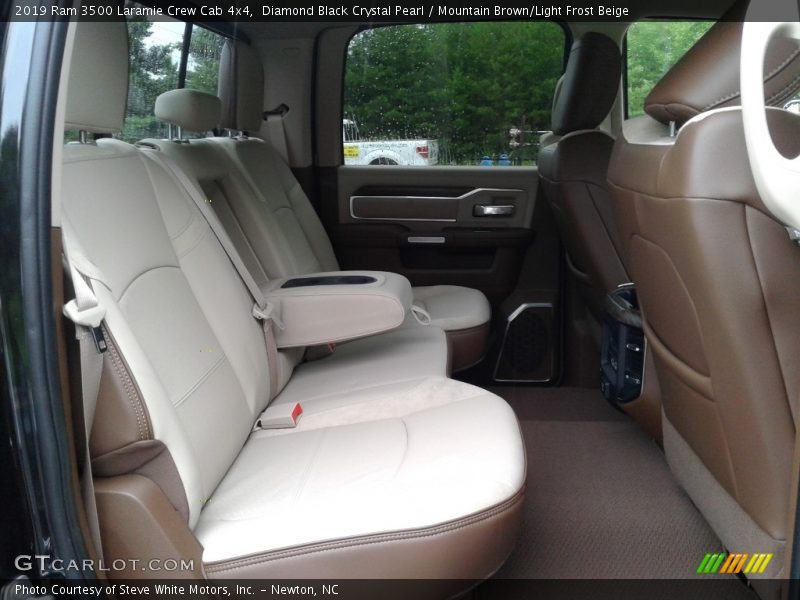 Rear Seat of 2019 3500 Laramie Crew Cab 4x4