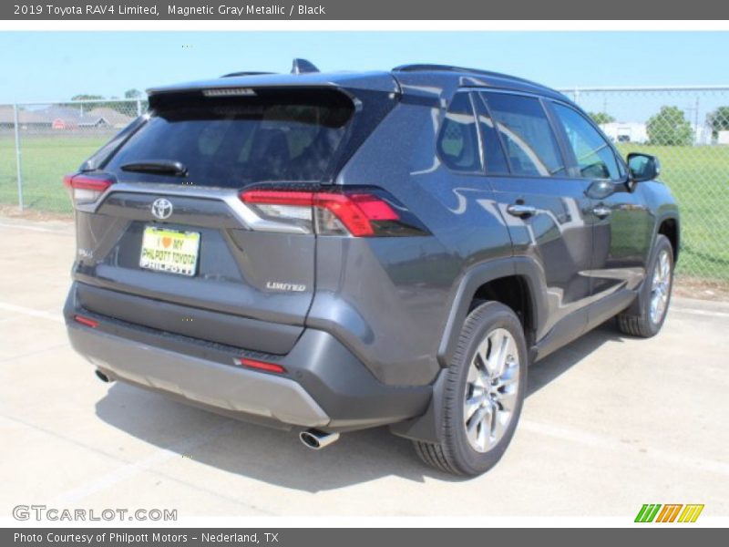 Magnetic Gray Metallic / Black 2019 Toyota RAV4 Limited